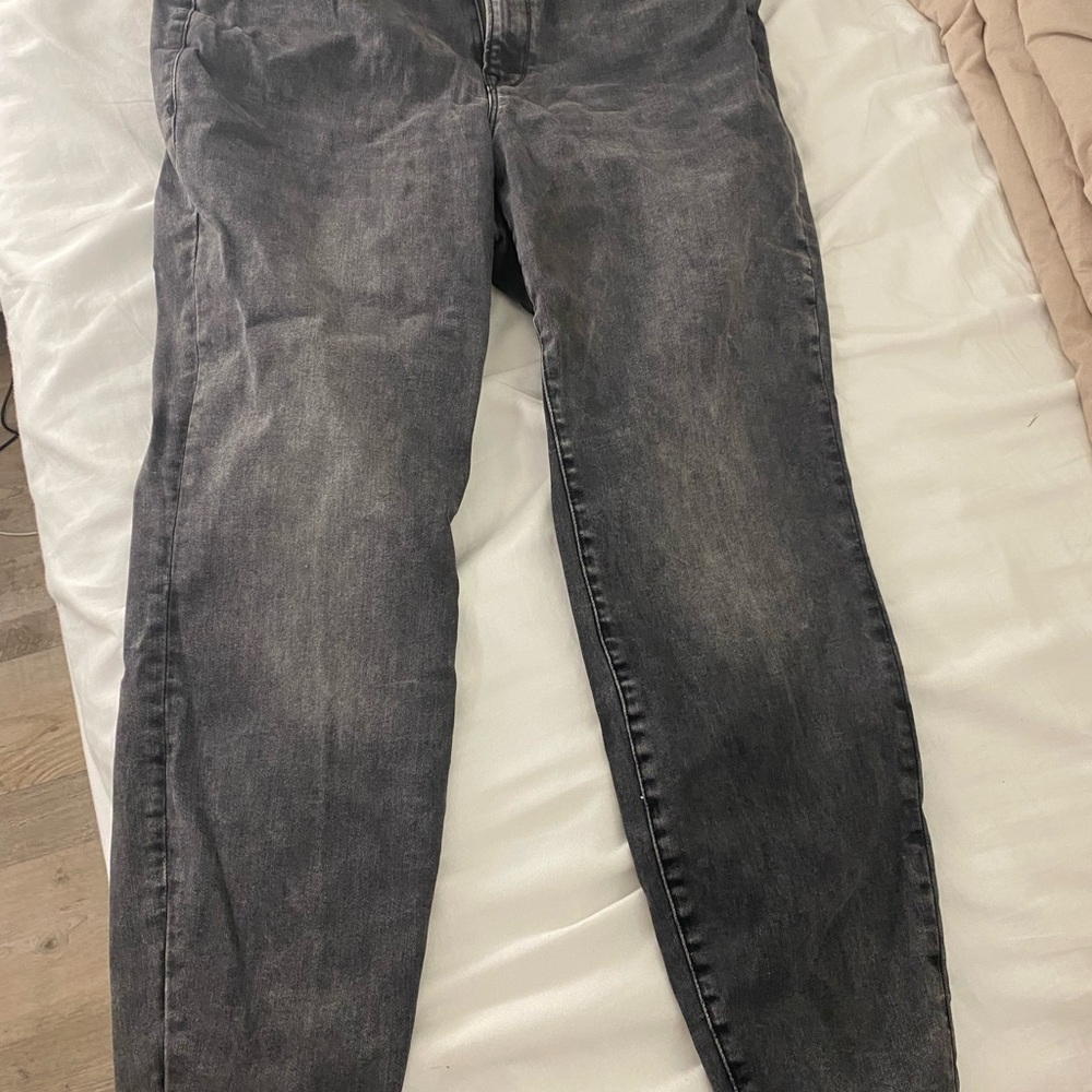 Good American Charcoal Jeans